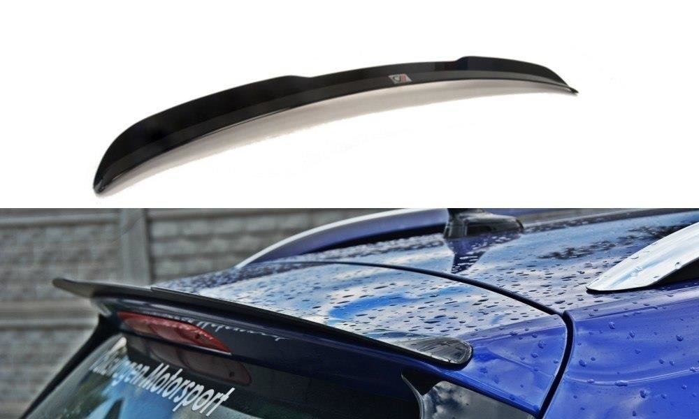 Heck Spoiler Aufsatz Abrisskante passend für VW Golf Variant Mk7 schwarz Hochglanz