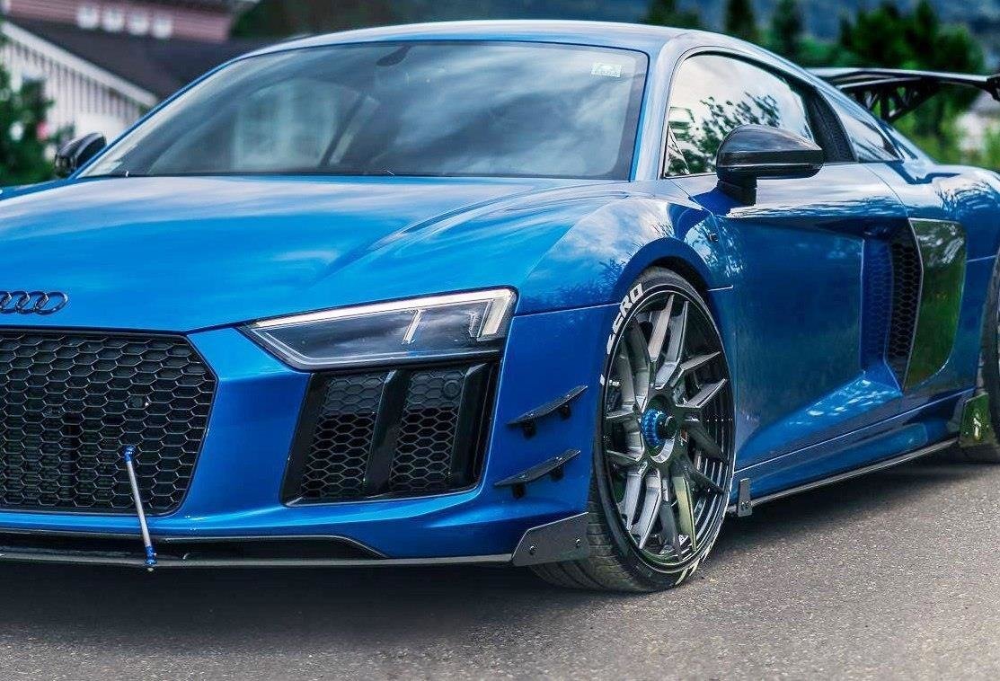 Ailes de pare-chocs avant Canards Audi R8 Mk.2