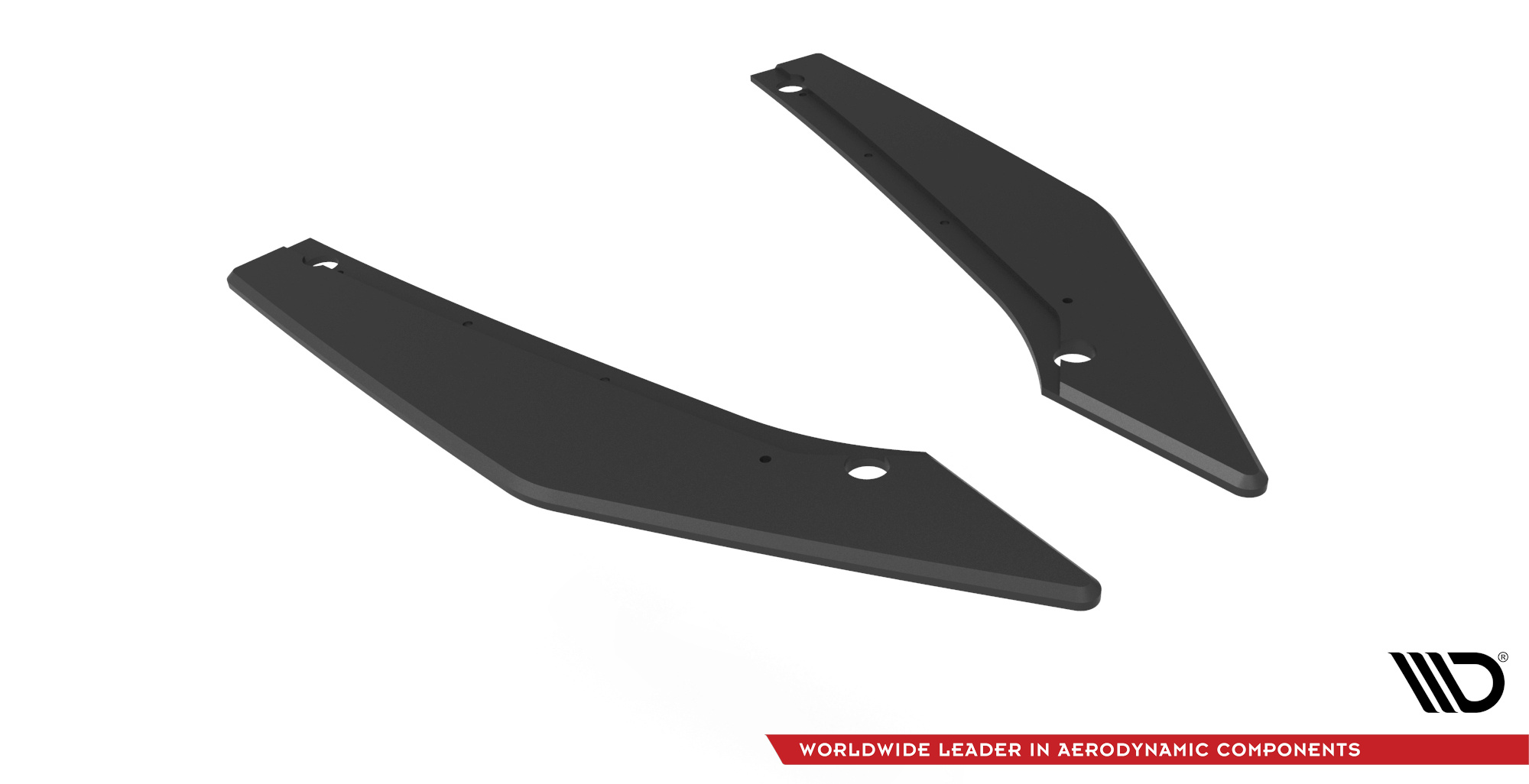 Diffusor Flaps passend für CUPRA Leon ST Mk1 schwarz matt