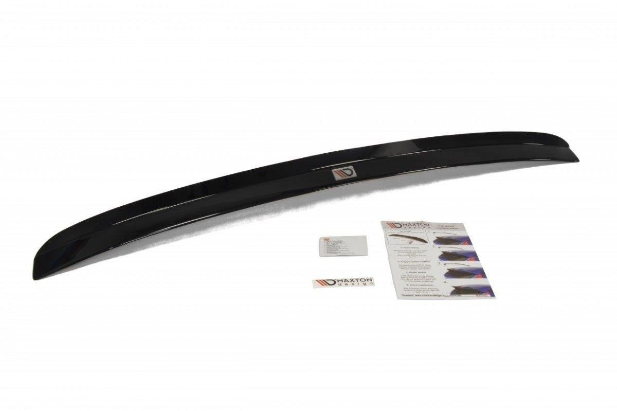 Spoiler CAP für BMW 5er E61 M Paket schwarz Hochglanz