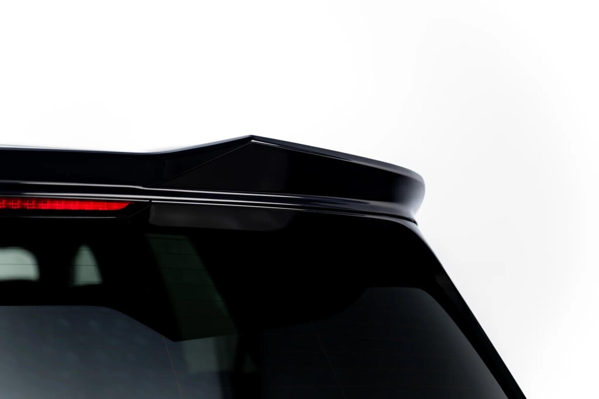 Heckspoiler Lippe 3D passend für BMW X5 M-Paket G05 / G05 Facelift schwarz Hochglanz