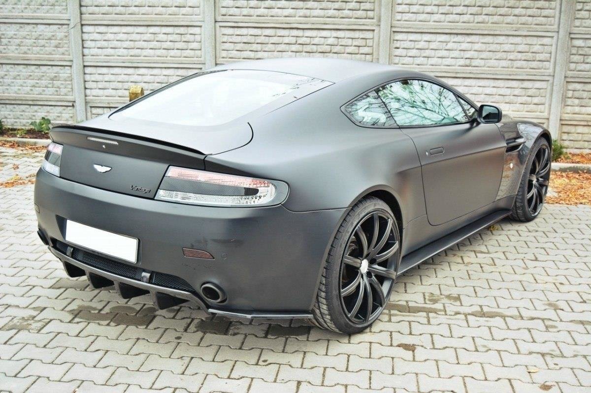 Diffusor Flaps passend für Aston Martin V8 VANTAGE Carbon Look