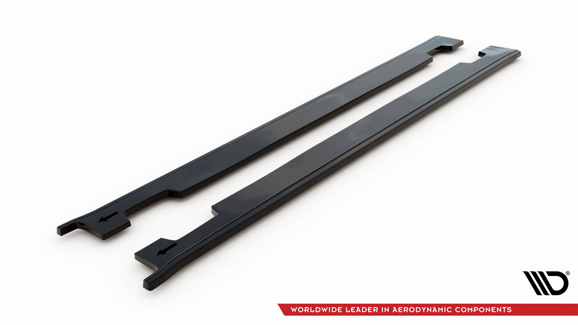 Seitenschweller Ansatz für Kia Stinger GT / GT-Line / Standard Mk1 schwarz Hochglanz