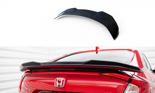 Spoiler CAP für 3D Honda Civic SI Mk10 schwarz Hochglanz
