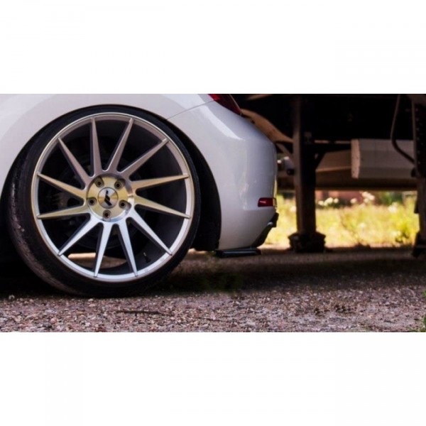 Heck Ansatz Flaps Diffusor für VW BEETLE schwarz Hochglanz