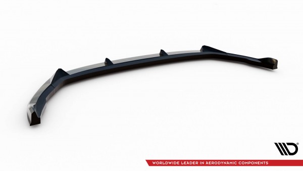 Front Ansatz V.2 für Skoda Kamiq Monte Carlo Mk1 Facelift schwarz Hochglanz