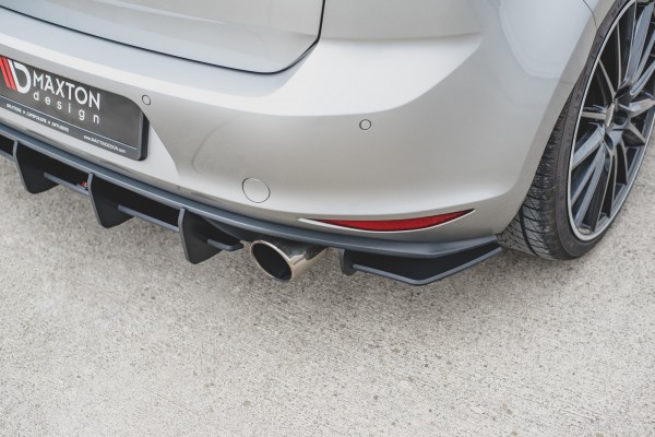 Robuste Racing Heck Ansatz Flaps Diffusor für L + R V.1 VW Golf 7 GTI