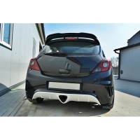 Heck Ansatz Flaps Diffusor für OPEL CORSA D OPC / VXR schwarz Hochglanz Heck Ansatz Flaps Diffusor für OPEL CORSA D OPC / VXR schwarz Hochglanz