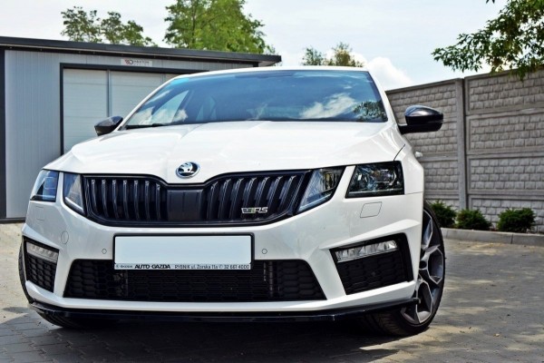 Front Ansatz V.1 für Skoda Octavia RS Mk3 Carbon Look