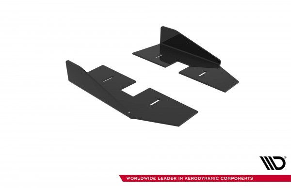 Side Flaps für Audi A5 Sportback F5 Facelift schwarz Hochglanz