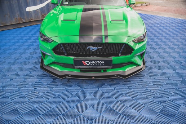 Front Ansatz V.1 +Flaps für Ford Mustang GT Mk6 Facelift