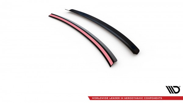 Spoiler CAP für Audi A4 Limousine S-Line B7 schwarz Hochglanz