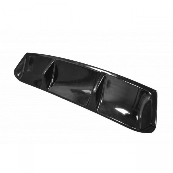 Diffusor Heck Ansatz für Skoda Superb Mk3 schwarz Hochglanz