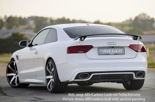 Rieger Heckeinsatz Audi A5 S5 (B8/B81) Coupé