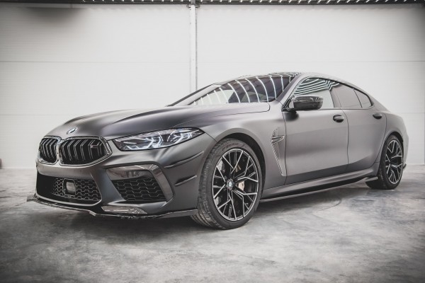 Seitenschweller Ansatz für V.2 für BMW M8 Gran Coupe F93 / 8 Gran Coupe M-Paket G16 schwarz Hochglan