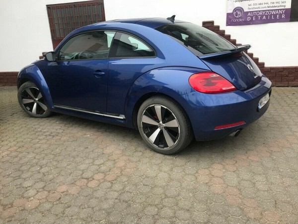 Heckspoiler für VW Beetle 5c ab Bj 2011 Heckflügel Cup Diffusor Schwert Ansatz