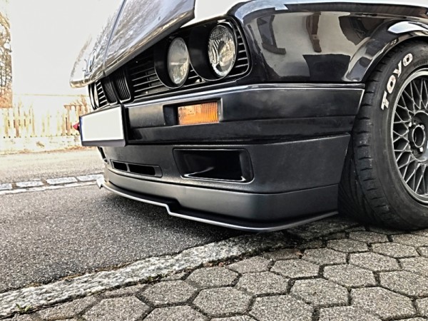 CUP Frontspoilerlippe aus ABS gefertigt hochglanz schwarz BMW 3er E30 Bj.: 1982-1994 nur passend fü