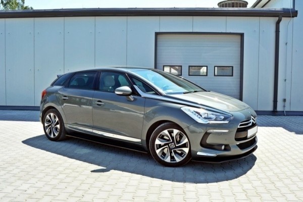 Seitenschweller Ansatz für CITROEN DS5 schwarz Hochglanz