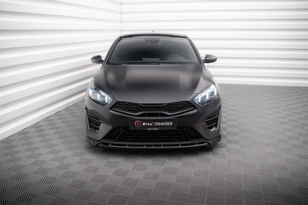 Front Ansatz V.2 für Kia Proceed GT Mk1 Facelift / Ceed GT Mk3 Facelift schwarz Hochglanz