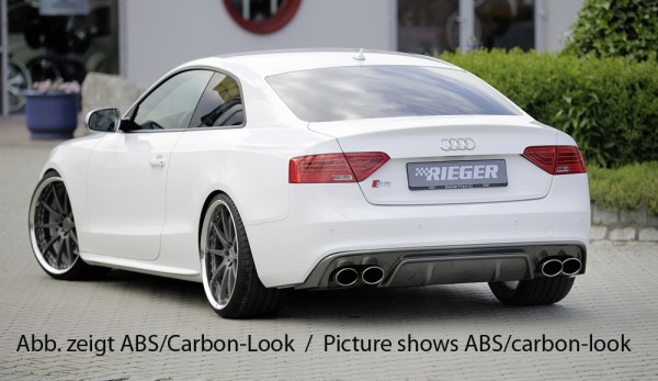 Rieger Heckeinsatz Audi A5 S5 (B8/B81) Coupé