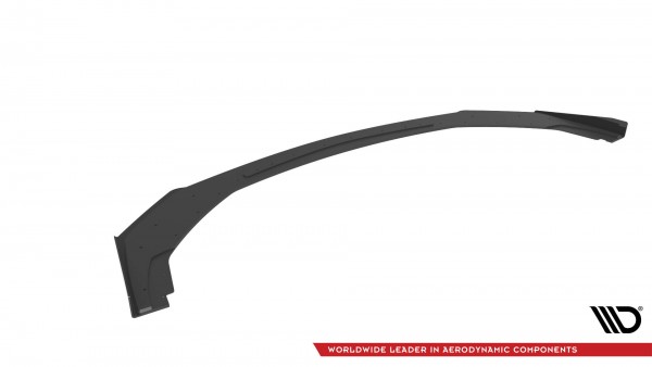 Street Pro Front Ansatz für +Flaps für + Flaps Ford Mustang GT Mk7 schwarz Hochglanz