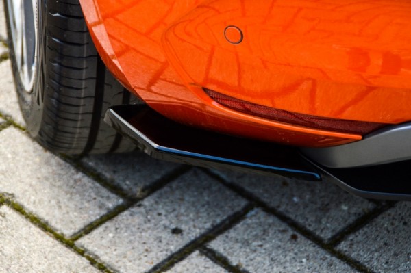 Heckansatz Seitenteile aus aus ABS links und rechts hochglanz schwarz Renault Clio 5, R.S.-Line ab B