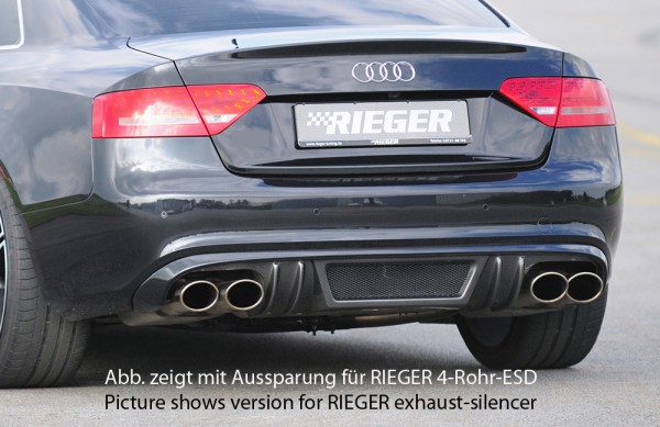 Rieger Heckeinsatz Audi A5 (B8/B81) Coupé