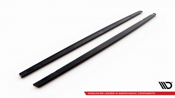Seitenschweller Ansatz für Volkswagen Golf GTI / GTE / GTI Clubsport / R-Line Mk8 schwarz Hochglanz