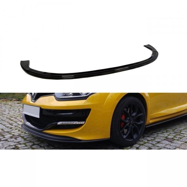 Front Ansatz für RENAULT MEGANE 3 RS v.1 schwarz Hochglanz