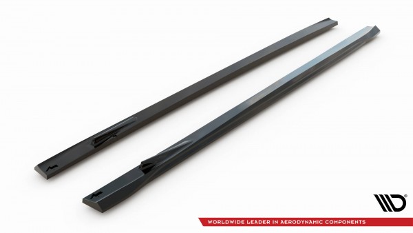 Seitenschweller Ansatz für V.1 für Mercedes-AMG GT 63 C192 schwarz Hochglanz