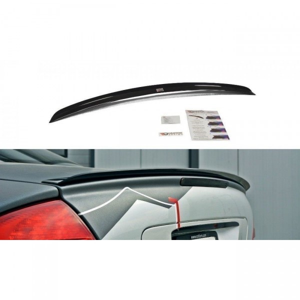Spoiler CAP für MERCEDES CL-KLASSE C215 schwarz Hochglanz