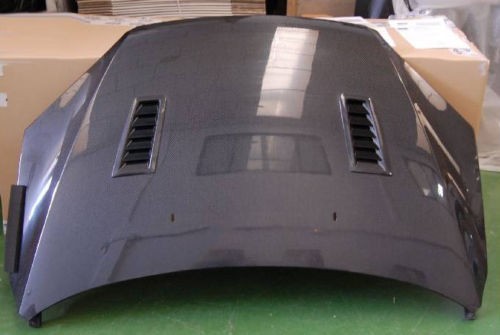Carbon Motorhaube für Ford Focus II MK2 Bj. 04-07 im RS Look Haube Bonnet Hood