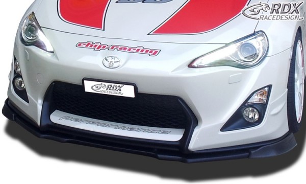 RDX Frontspoiler VARIO-X für TOYOTA GT86 (Passend an Fahrzeuge mit Aero-Paket) Frontlippe Front Ansa