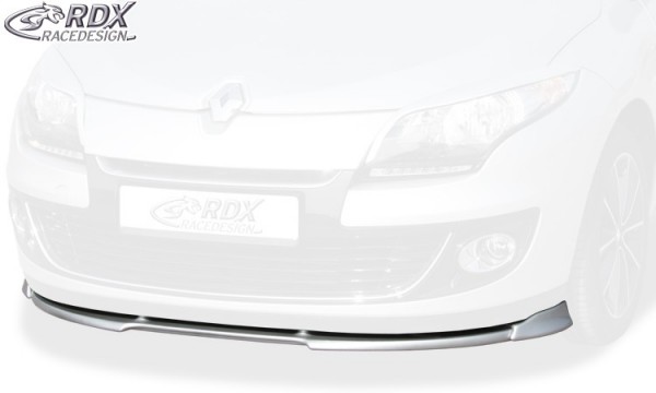 RDX Frontspoiler VARIO-X für RENAULT Megane 3 Limousine / Grandtour (2012+) Frontlippe Front Ansatz