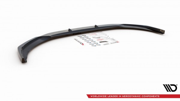Front Ansatz V.2 für Audi A1 S-Line GB schwarz Hochglanz