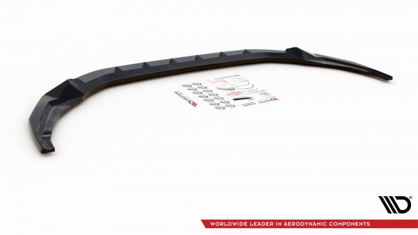 Front Ansatz V.2 für Audi S3 / A3 S-Line 8Y schwarz Hochglanz