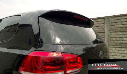 Dachspoiler für VW Golf VI 6 R GTI R20 Spoiler Heckflügel Ansatz Dach ED35 Neu