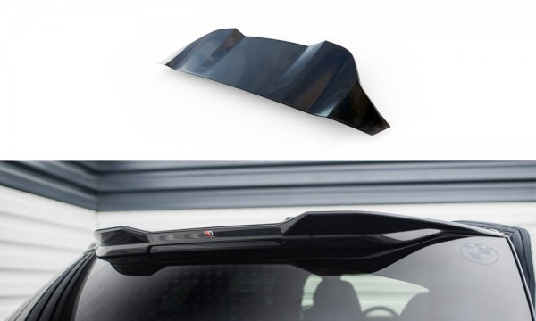 Spoiler CAP für 3D BMW XM G09 schwarz Hochglanz