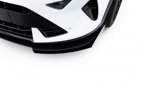 Street Pro Front Ansatz für +Flaps für + Flaps Cupra Formentor Mk1 Facelift schwarz Hochglanz