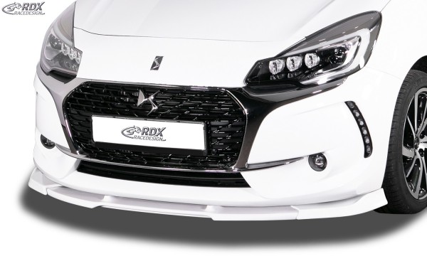 RDX Frontspoiler VARIO-X für CITROEN DS3 (2016+) Frontlippe Front Ansatz Vorne Spoilerlippe
