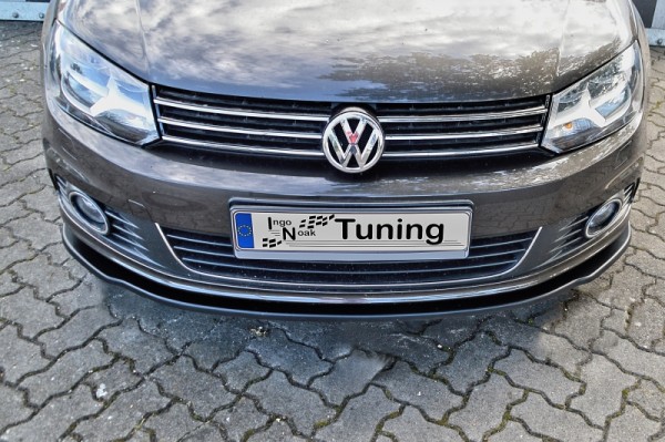 Cup Frontspoilerlippe aus ABS hochglanz schwarz Eos 2010-2015 Für alle Ausführungen passend