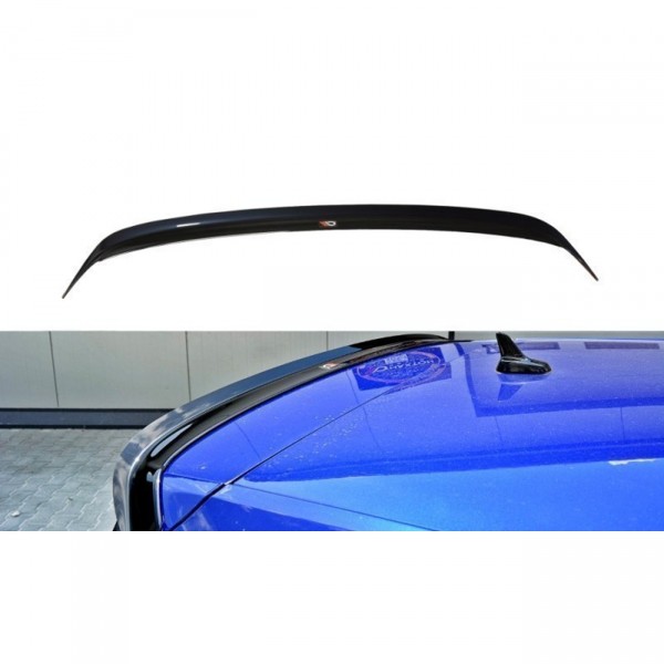 Spoiler CAP V.1 für Volkswagen Golf 7 R / R-Line / GTI schwarz Hochglanz