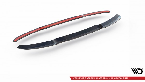 Spoiler CAP V.1 für BMW 1er M-Paket F70 schwarz Hochglanz