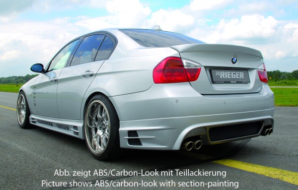 Rieger Heckschürzenansatz BMW 3er E91 Touring