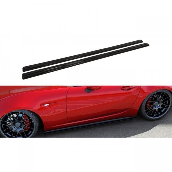 Seitenschweller Ansatz für Mazda MX-5 IV schwarz Hochglanz