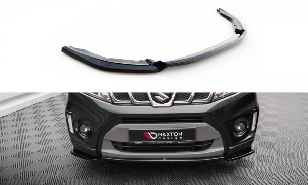 Front Ansatz V.1 für Suzuki Vitara S Mk2 schwarz Hochglanz