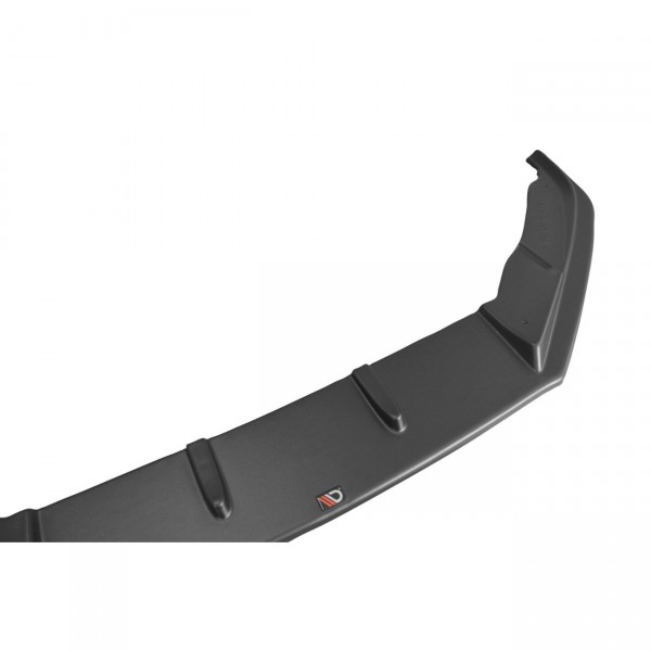 Front Ansatz V.1 für VOLKSWAGEN SCIROCCO MK.3 R FACELIFT schwarz Hochglanz