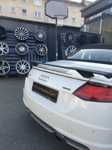 Heckspoiler Spoiler für Audi TT 8S Heckflügel Dachspoiler TTS TT RS Competition