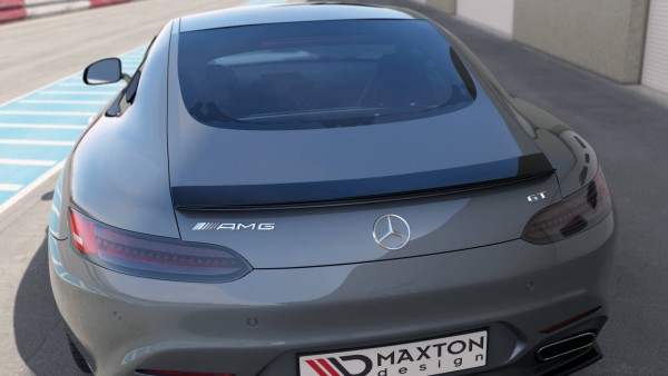 Spoiler CAP für Mercedes-AMG GT / GT S C190 Facelift schwarz Hochglanz