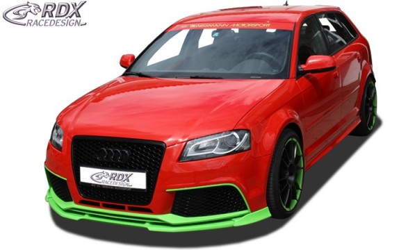 RDX Frontspoiler VARIO-X für AUDI RS3 2011+ (3türig + Sportback) Frontlippe Front Ansatz Vorne Spoil